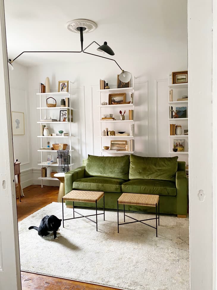 NYC Rental Apartment Transformation Photos | Apartment Therapy - Apartment Transformation With Recycled Materials